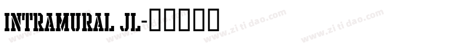 Intramural JL字体转换